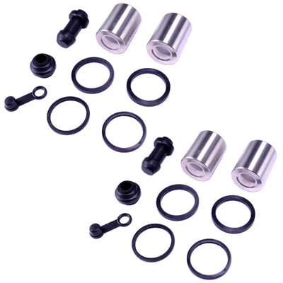 4x Bremssattelkolben + Reparatursatz für Honda CB 750 F2 Seven Fifty RC42 92-03 - Bild 1 von 3