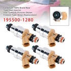 4x Fuel Injector For Mazda MX-6 626 Ford Probe Mercury 1.6L 2.2L 195500-1280 GB
