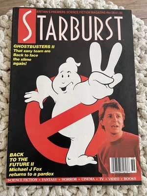 STARBURST Magazine - # 136 - 1989 - Ghostbusters 2 - Back to the Future 2  - Image 1 of 4