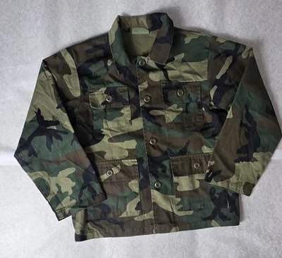 Rothco BDU Shirt Jacket Boys Sz 16 Digital Camo Camouflage Military Tactical - Image 1 of 4