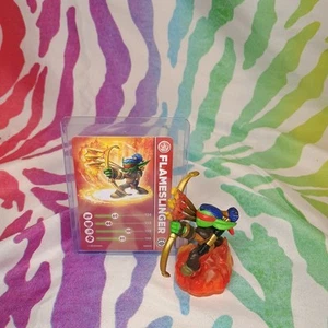 Skylanders Giants Flameslinger Figure With Stat Card - Picture 1 of 8