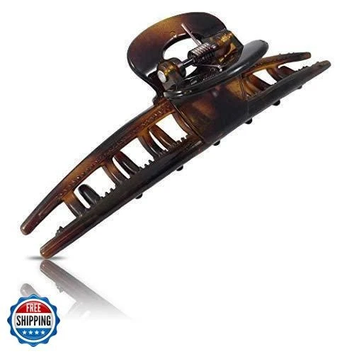 Empuñadura antideslizante Scunci para pinza de mandíbula de cabello fino, colores surtidos (paquete de 3) Foto 1 de 1