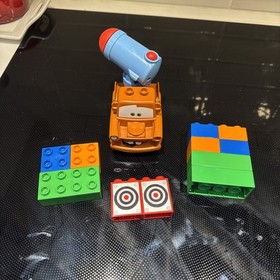 Disney Pixar Cars Lego Duplo Agent Mater 5817 Complete Set + Extra Bricks