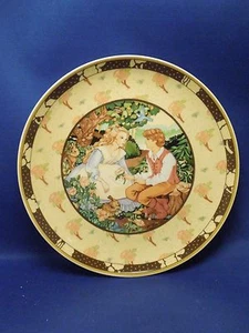 Vintage Heinrich Once Upon a Rhyme Roses Are Red 3736C Decorative Plate - Picture 1 of 10