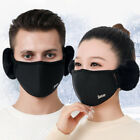 Winter Warm Face Mask With Earmuffs Windproof Motorcycle Cycling Ski Mask
