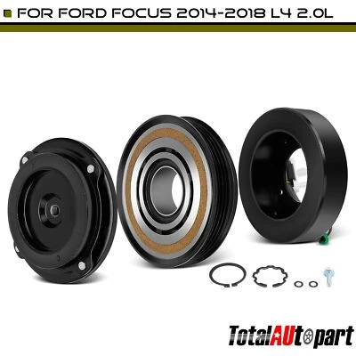 Kit de embrague compresor de aire acondicionado para Ford Focus 2014 2015 2016-2018 2,0 L 4 ranuras Foto 1 de 4