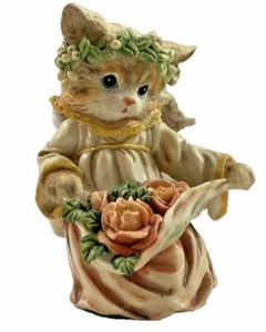 Estatuilla The Thickets at Sweetbriar Angel Dear Heavenly Rose 4,25"H gato gatito - Imagen 1 de 5