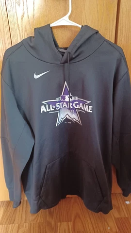 Nike 2021 Colorado MLB All Star Game Dri Fit Hoodie Mens Extra Large Cover