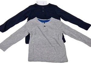 MARKS & SPENCER Boys T Shirt Pyjama Set Navy 2 Piece L/S 2-3 Years MRRP £10.99 - Picture 1 of 3