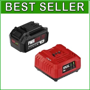 Rechargeable 20V Battery Starter Kit with LED Charge Indicator - 4.0Ah - Picture 1 of 4