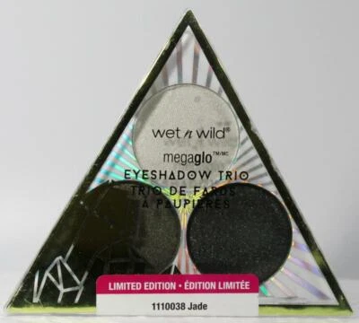 Wet n Wild  megaglo Eye Shadow Trio #1110038 Jade  Limited Edition Free S&H - Image 1 of 2