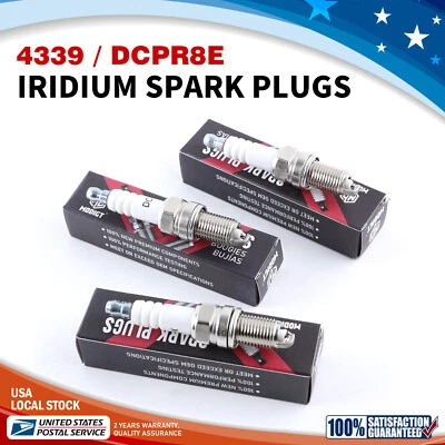 MGT 3 OEM Spark Plugs for Sea Doo 4-TEC RXP-X RXT-X GTX-iS/aS 215/255/260 #4339 - Image 1 of 4