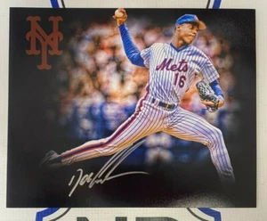 Dwight "Doc" Gooden signed 8x10 Custom Photo New York Mets NB Autogramme COA - Bild 1 von 4