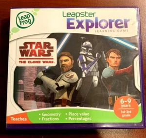 LeapFrog LeapPad Explorer Learning: Star Wars - Clone Wars, LeapPad 1 2 3 GS Ul - Picture 1 of 5