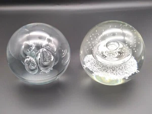 Caithness Scotland Starwatch & Unbranded Paper Weight 2x Art Glass Bundle - Picture 1 of 10