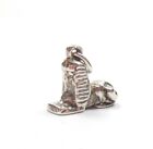 Vintage Silver Charm Egyptian Sphinx Cat 925 Sterling 3.8G