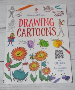 Usborne Art Ideas Drawing Cartoons Paperback by Anna Milbourne 2019 - Picture 1 of 4