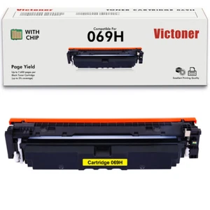 Cartucho de tóner amarillo VICTONER 069H compatible con Canon C069H 5095C001 - Imagen 1 de 7