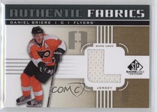 2011-12 SP Game Used Edition Authentic Fabrics Gold Daniel Briere (L) #AF-BR.2