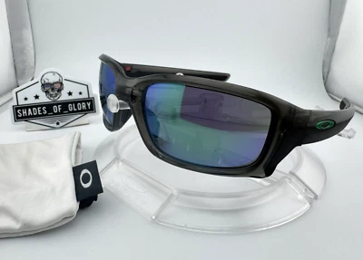 GAFAS DE SOL POLARIZADAS OAKLEY STRAIGHTLINK TINTA GRIS CON RECAMBIO GALAXY VERDE Foto 1 de 4