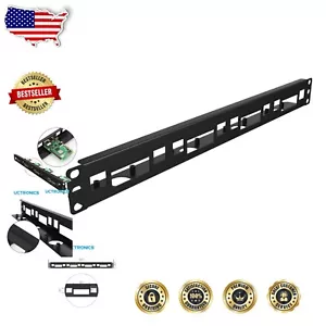 19" 1U Rack for Raspberry Pi 5/4B/3B/B+ Models - Easy Installation & Sturdy - Picture 1 of 8