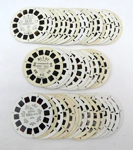 View-Master Single Reels - Cartoons, Disney, TV, Misc. - Your Choice / You Pick - Picture 1 of 57