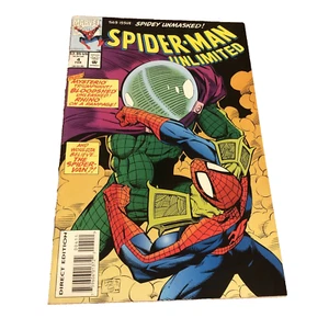 Vintage Spider Man Unlimited #4 Marvel Comic Book 1993 Superheroes Mysterio - Imagen 1 de 12