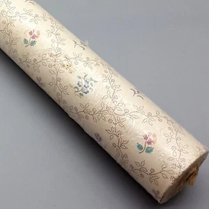 Borden Vinyl Coated Wall Covering Paper Cottage Flowers WC843 32.8 ft x 20.3in - Picture 1 of 10