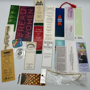 Vtg Book Store & Advertising Bookmarks, Ephemera, 200 Pieces - Picture 1 of 17