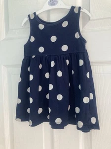 F&F Baby Toddler Girls Summer Dress 12-18 Months Sleeveless - Picture 1 of 4