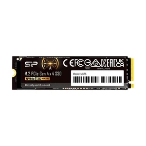 NEW Silicon Power 4TB US75 NVME PCIe Gen4x4 M.2 2280 SSD R/W Up to 7,000/6,500MB - Picture 1 of 6