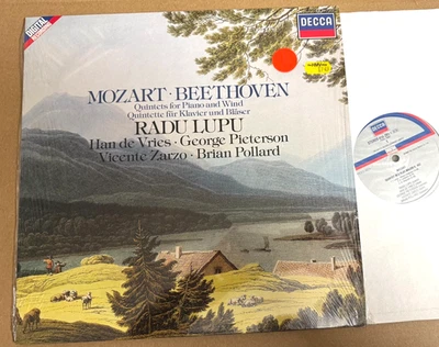 414 291-1 Mozart Beethoven Quintets For Piano & Wind Radu Lupu etc. - Image 1 of 3