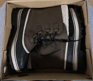 Sorel Caribou wasserdichte Herren Stiefel in Braun Schwarz - 13 US - Bild 1 von 4