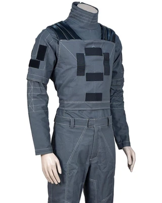 Mandalorian Star Wars Traje de Vuelo Gris Personalizado Disfraz de Juegos con disfraces Boba Fett- Foto 1 de 4