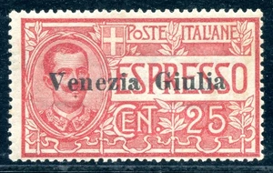 Venezia Giulia - Espresso Cent. 25 ottimo, centratura normale - Picture 1 of 1