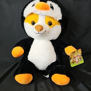Plush Peek-A-Boo Toys Disguisimals Penguin Corgi 18” DB55-500 Stuffed Animal - Picture 1 of 7