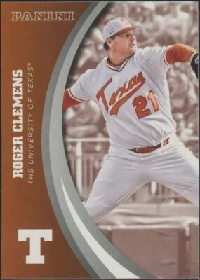 2015 Panini Collegiate Texas Roger Clemens #68 - Image 1 of 2