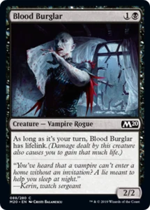 BLOOD BURGLAR ~mtg NM-M M20 Magic 2020 Com x4 - Picture 1 of 1