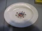 Wedgwood Conway Vintage 1955 Edme Creamware Oval Platter 11 1/2