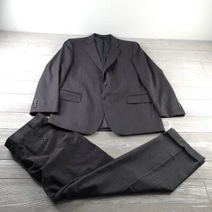 Traje Completo Brooks Brothers 1818 Regent Estrato Para Hombres 46R 40W Rayas 2 Piezas - Imagen 1 de 23