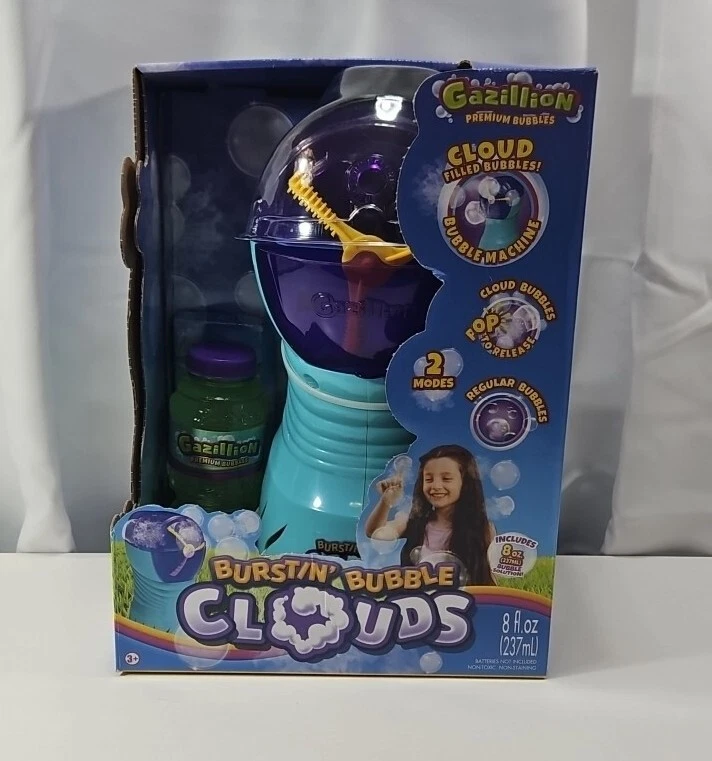 Gazillion Burstin' Bubble Clouds Bubble Machine Super Cool In Time For Summer