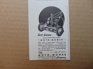 1948 MOTO-MOWER small vintage print ad - Picture 1 of 1