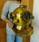 18" Antique Scuba Replica Vintage Diving Divers Helmet U.S Navy Mark V Deep Sea