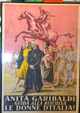 Poster Repubblica Sociale Italiana - ORIGINALE - RARO - 1944 RSI