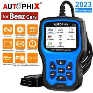 AUTOPHIX 7770 OBD2 Scanner Full Systems for Mercedes Benz DPF Oil Reset TPMS ABS - Picture 1 of 1