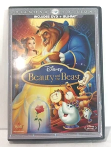 Beauty and the Beast (Blu-ray + DVD+ Bonus) 3-Disc. Disney, Diamond Edition - Picture 1 of 4