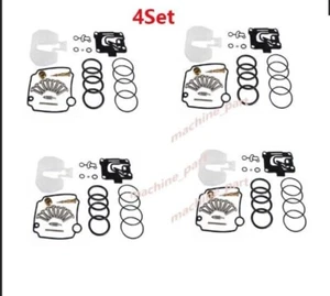 4Sets For Yamaha 50 HP 4 Stroke Carburetor Kit 62Y-W0093-11-00 62Y-W0093-10-00 - Picture 1 of 4