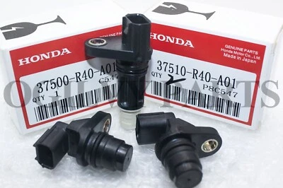 Genuine Camshaft / Crankshaft Position Sensor Fits: Acura Honda 08-2015 L4 2.4L - Image 1 of 4