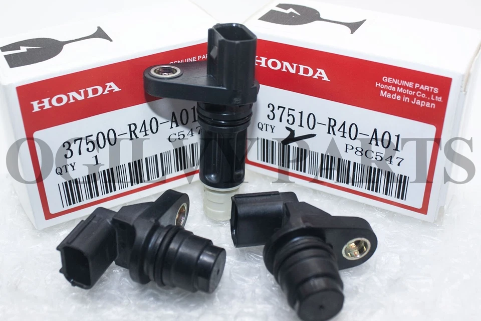 Nuevo (3) Sensor de posición genuino del árbol de levas/cigüeñal para Acura Honda 08-15 2.4 Foto 1 de 4
