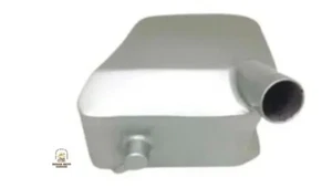 FIT FOR BSA Goldstar Catalina 1956-63 Pre-unit Silver Steel Oil Tank - Picture 1 of 6